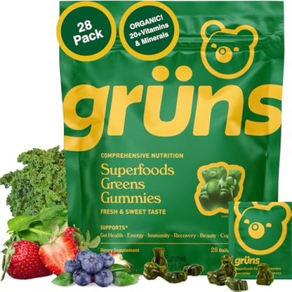 Gruns Adults Super Greens Gummies