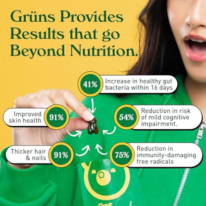 Gruns Adults Super Greens Gummies